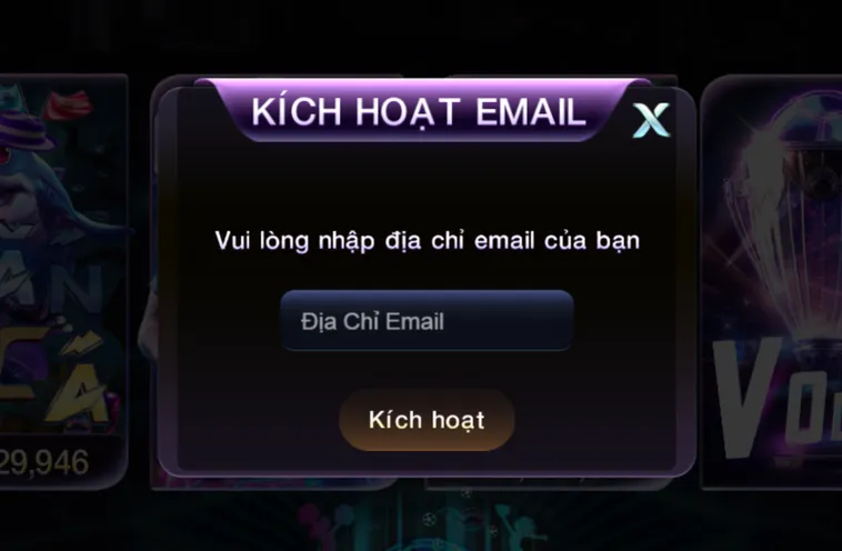 Quy trình kích hoạt bảo mật đa tầng an toàn cho người chơi.