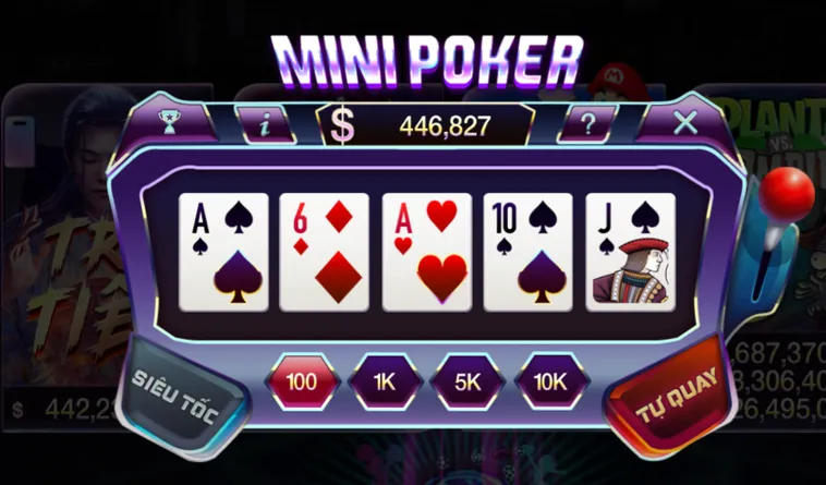 Mini Poker Tại 789Club Siêu Phẩm Game Bài Đổi Thưởng Với Cơ Hội Thắng Lớn