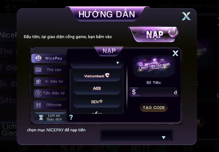 Hướng Dẫn Nạp Tiền Bằng Tài Khoản Ngân Hàng Tại 789Club Siêu Nhanh Nhận Ưu Đãi Khủng Để Sẵn Sàng Chinh Phục Jackpot