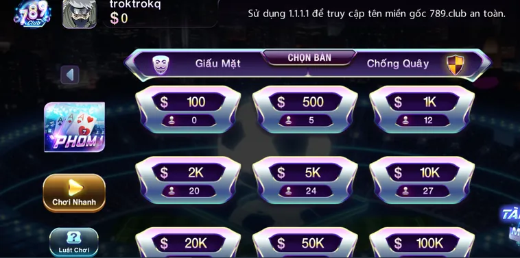 Phỏm Tại 789Club Đấu Trường Trí Tuệ Săn Quà Khủng Về Tài Khoản