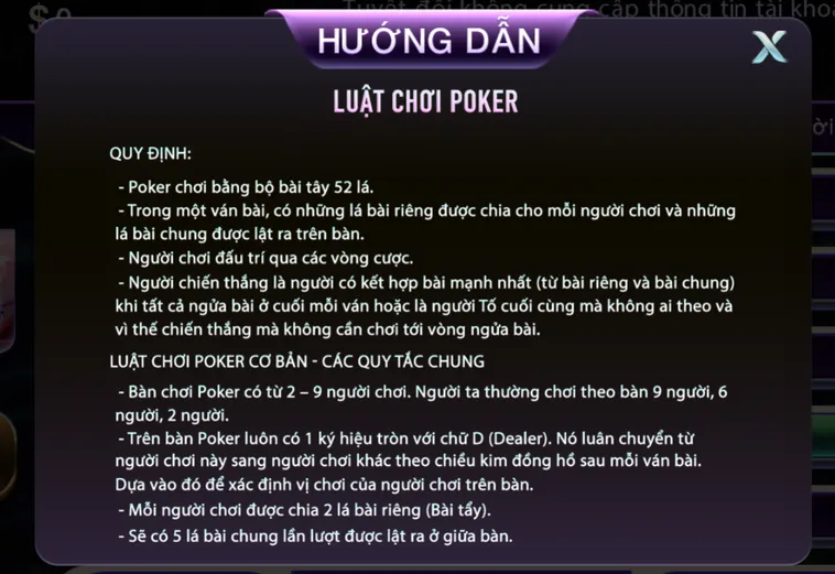Poker Tại 789Club Đẳng Cấp Sân Chơi Bài Quốc Tế Cho Các Cao Thủ