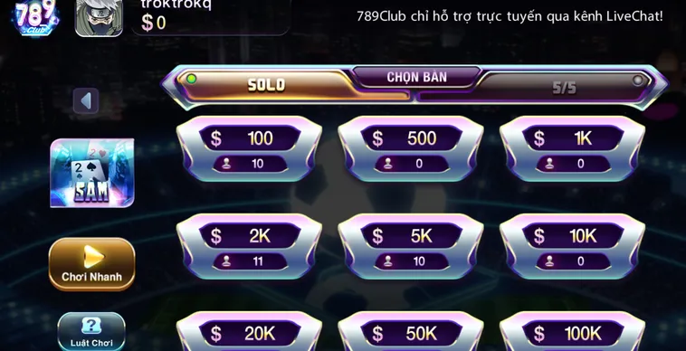 Khám Phá Trải Nghiệm Chơi Sâm Tại 789Club Đầy Hấp Dẫn Cho Mọi Game Thủ