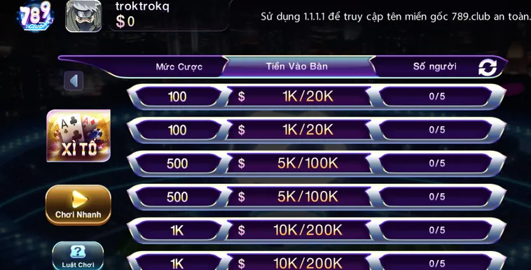 Trải Nghiệm Đỉnh Cao Game Xì Tố Tại 789Club Với Cơ Hội Thắng Lớn